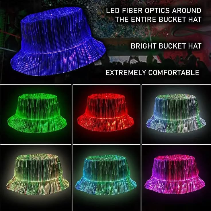 Luminous LED Bucket Hat